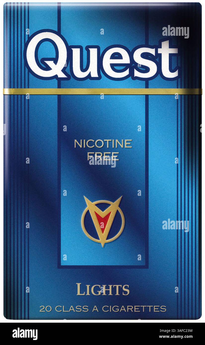 quest cigarettes Tobacco free usa hi-res stock photography and images