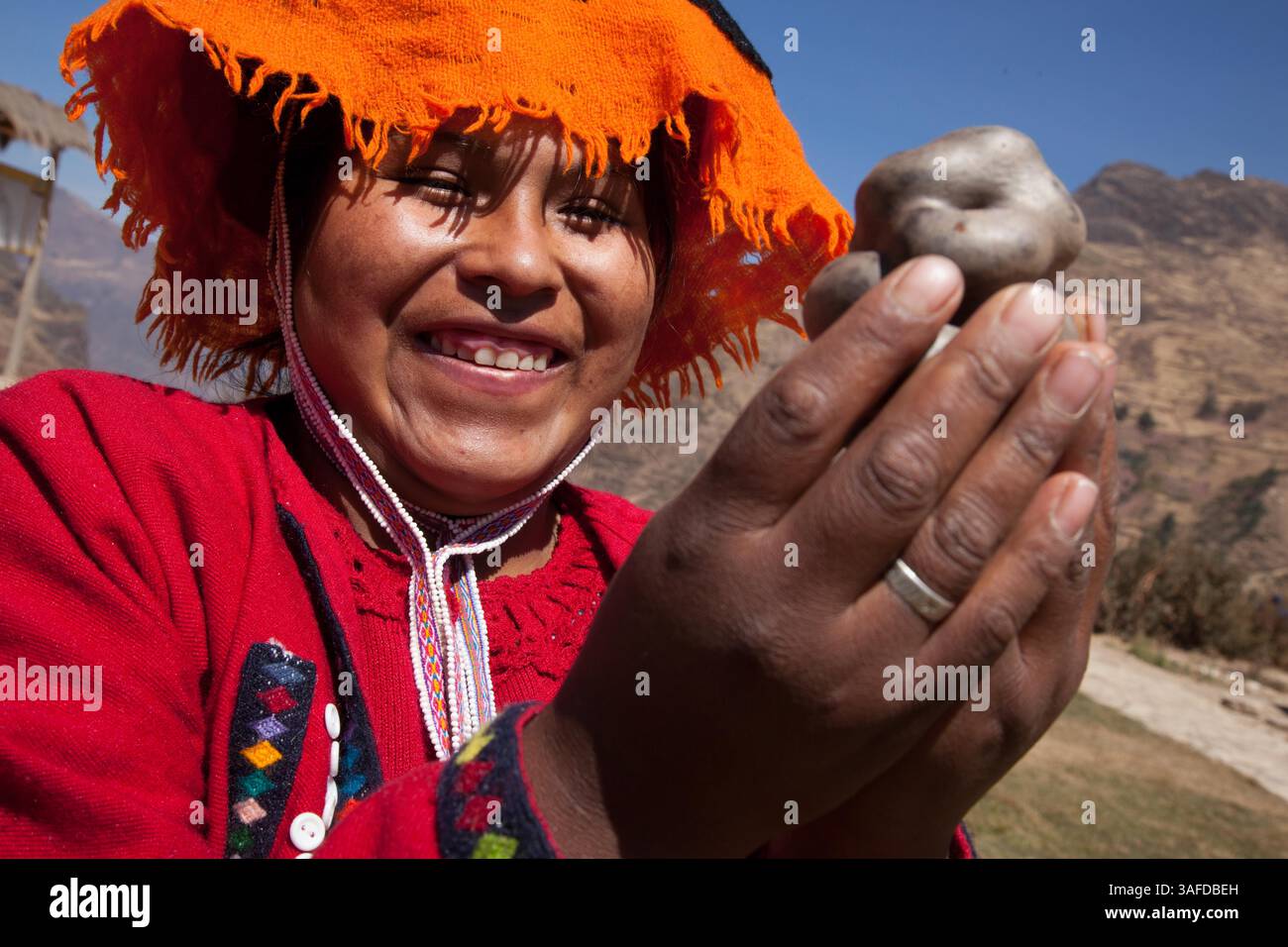 Potato fields peru hi-res stock photography and images - Alamy