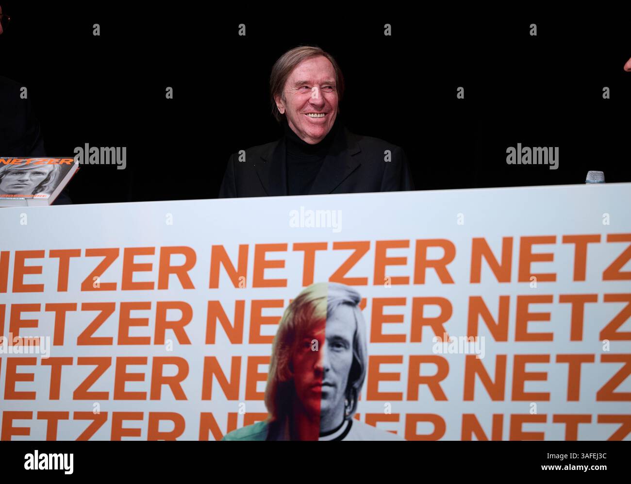 Dortmund, Germany. 07th Apr, 2025. Former footballer Günter Netzer sits ...