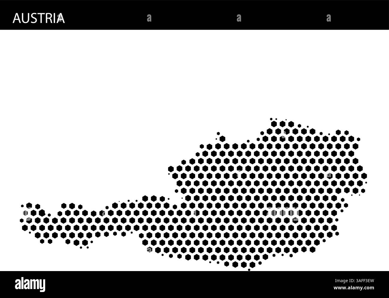A dotted representation of Austria's map fills the space, showcasing ...