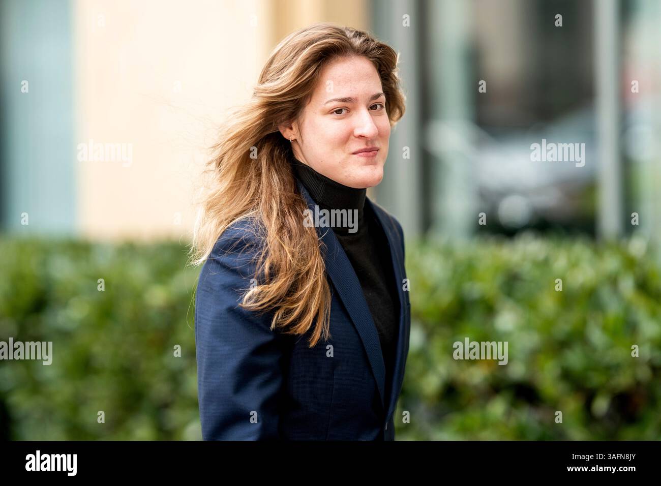 College basketball player Sedona Prince arrives at federal court for a