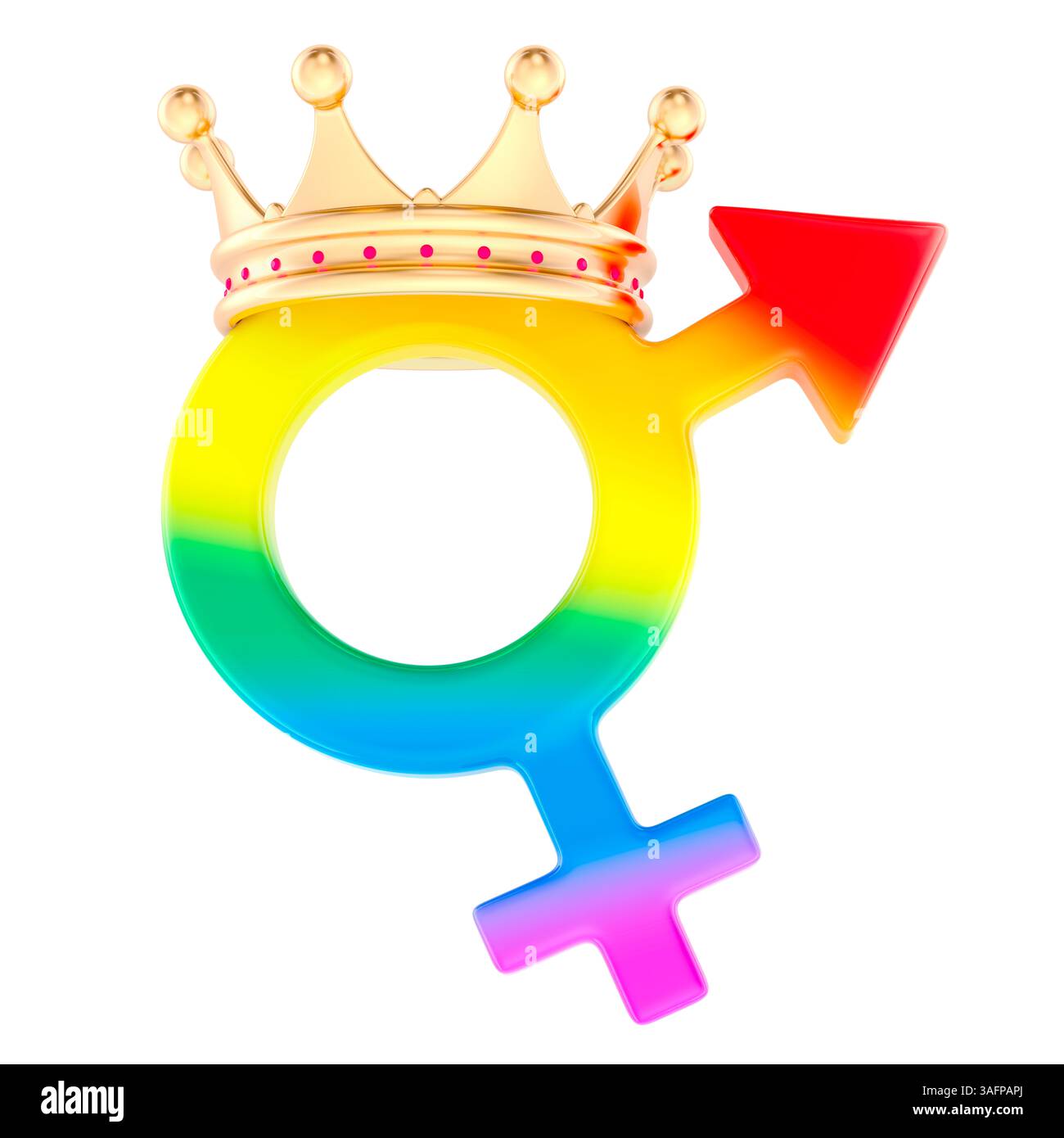 Male and female or intersex, androgynous, hermaphrodite symbol with ...