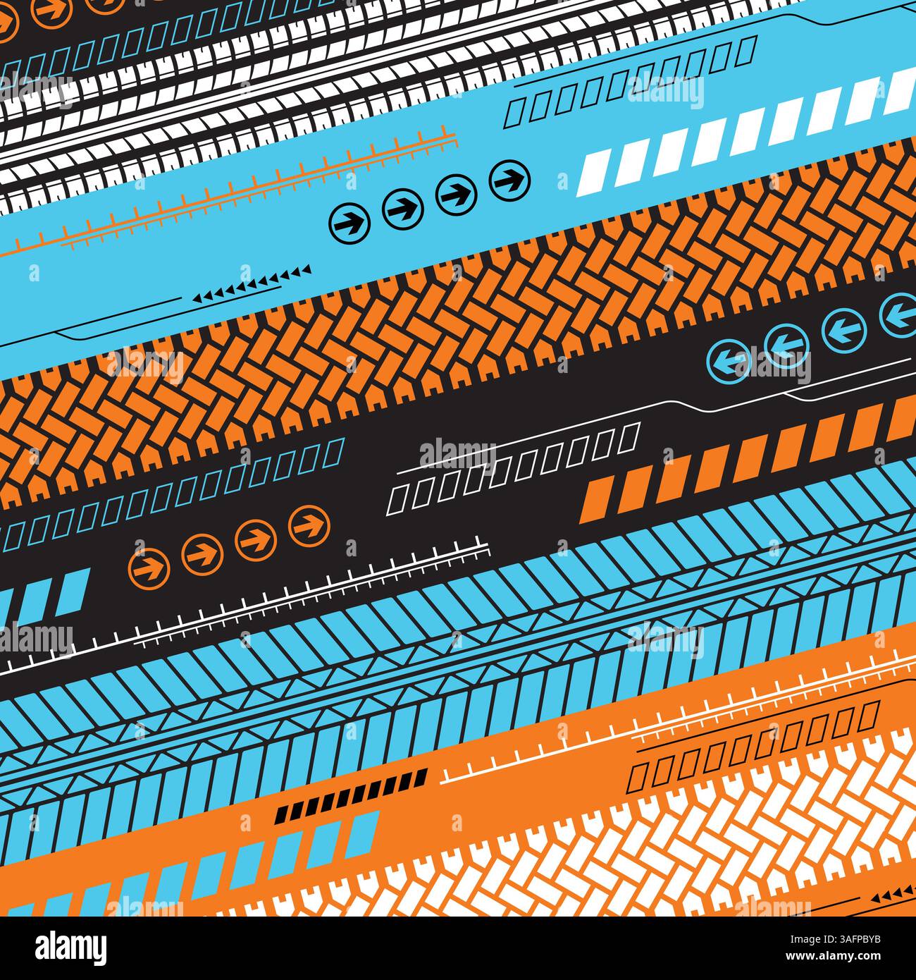 Tire track halftone color wallpaper Stock Vector Image & Art - Alamy