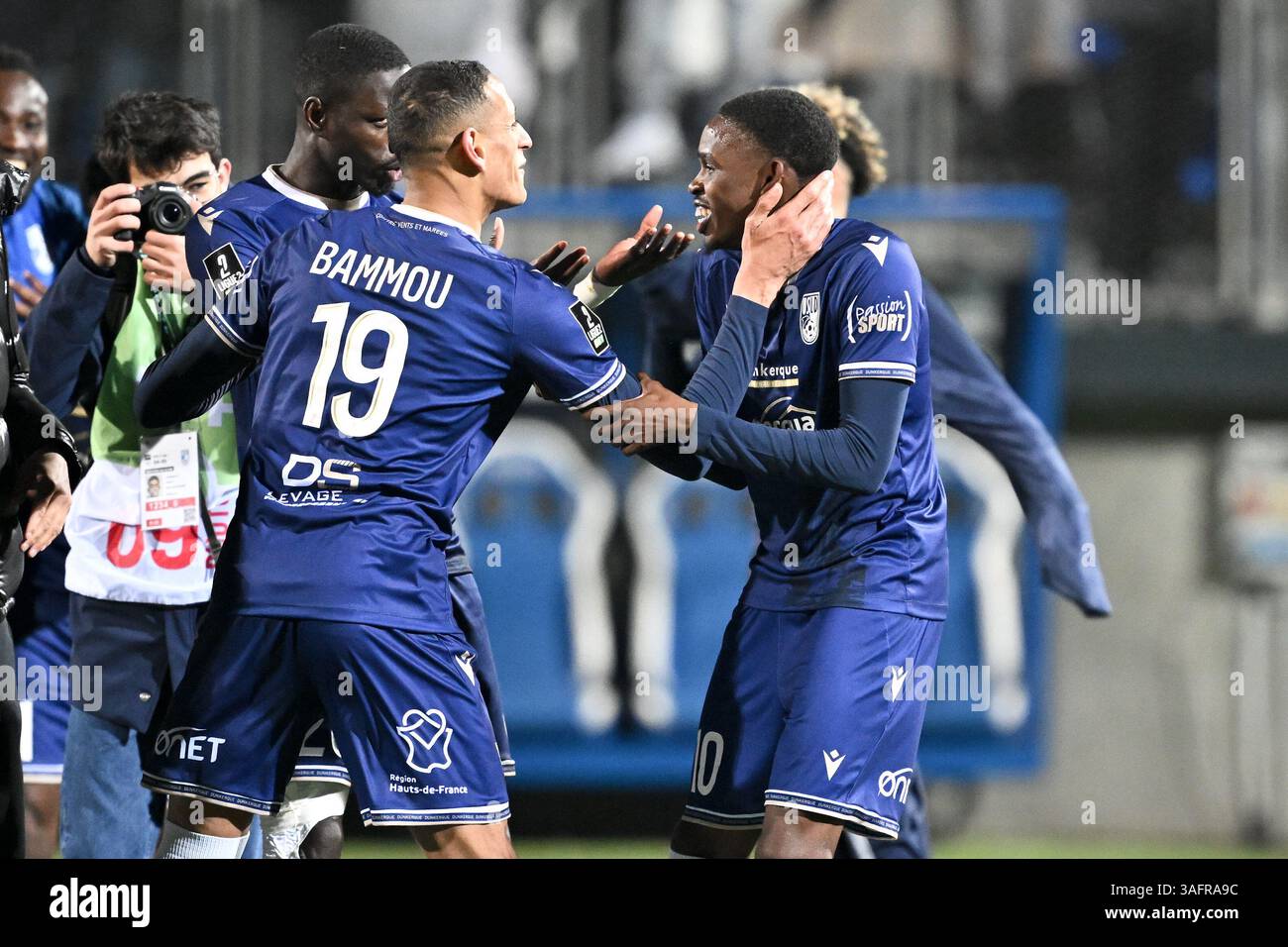 10 Marco Rachid ESSIMI ATEBA (usld) during the Ligue 2 BKT match ...