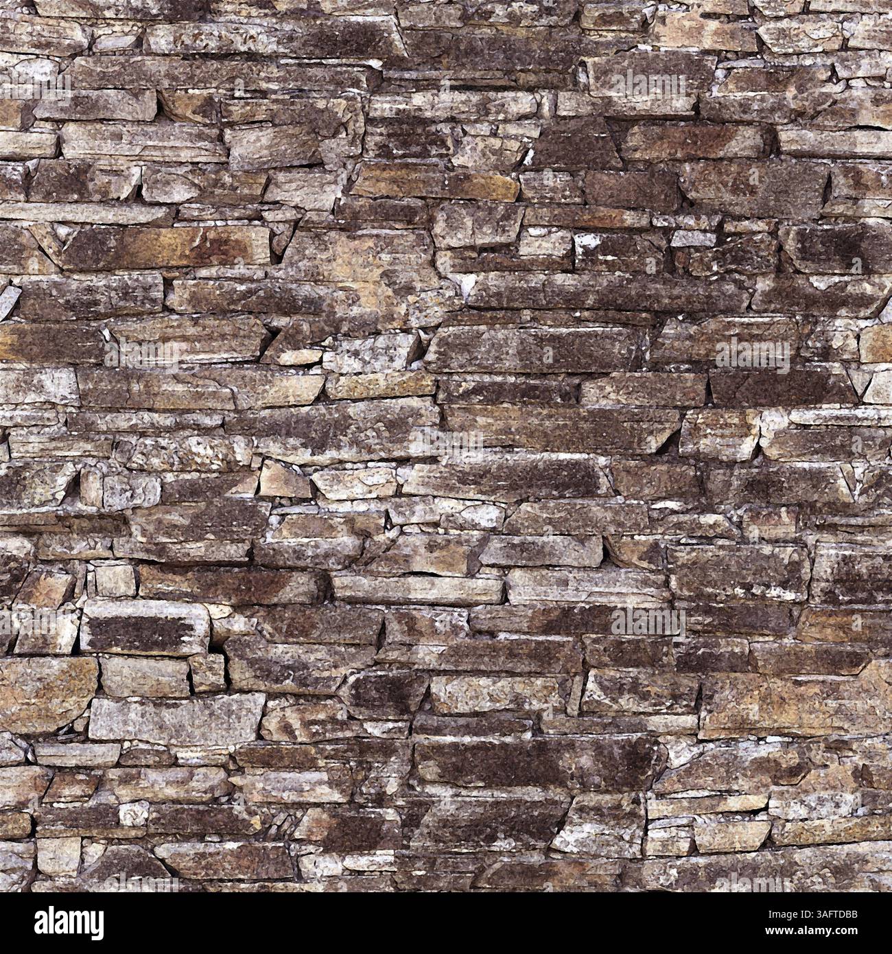 Stone Cladding Texture For Interiors
