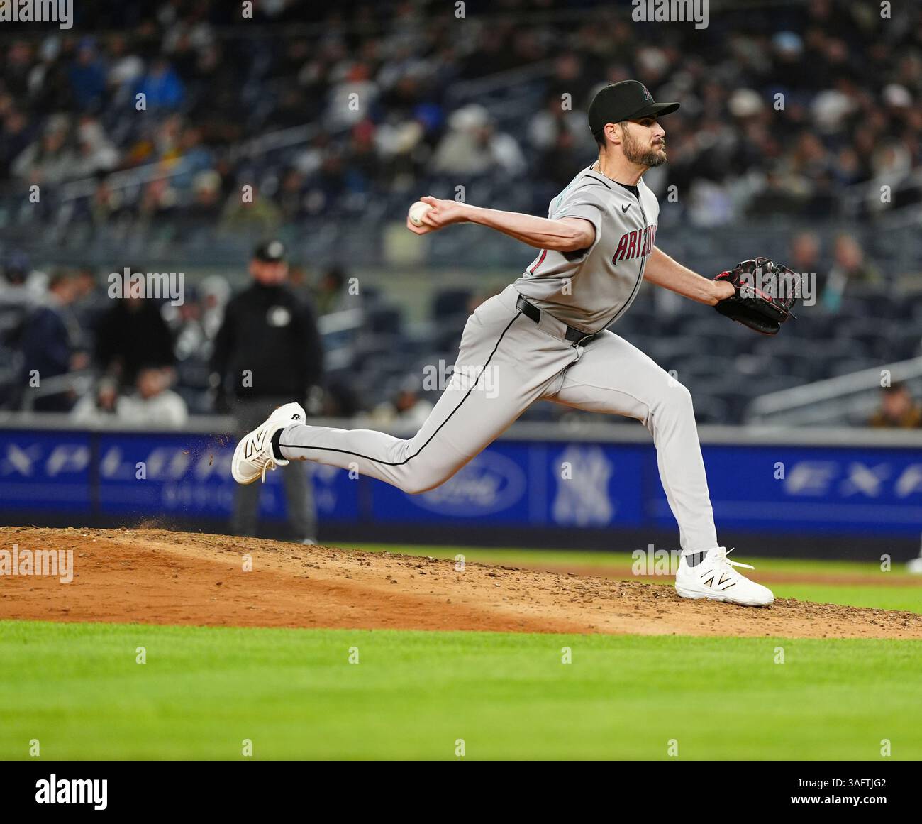 BRONX, NY - APRIL 02: Arizona Diamondbacks pitcher Ryan Thompson (81 ...