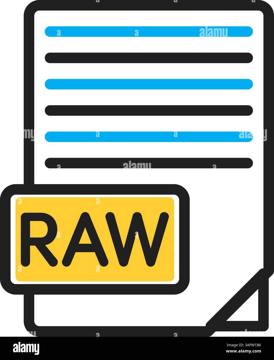 Icon for raw,file Stock Vector Image & Art - Alamy
