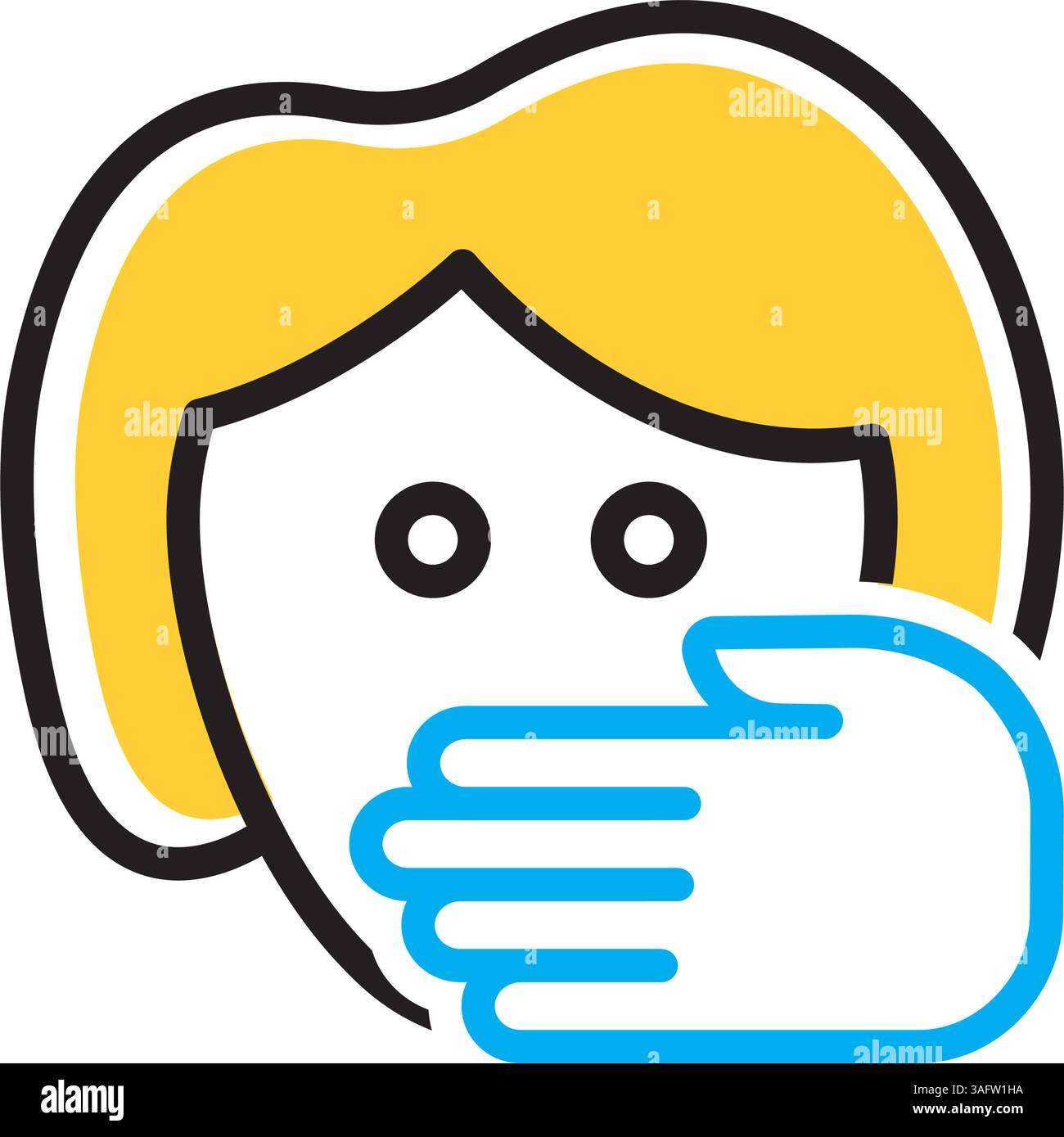 Icon abuse scold Stock Vector Images - Alamy