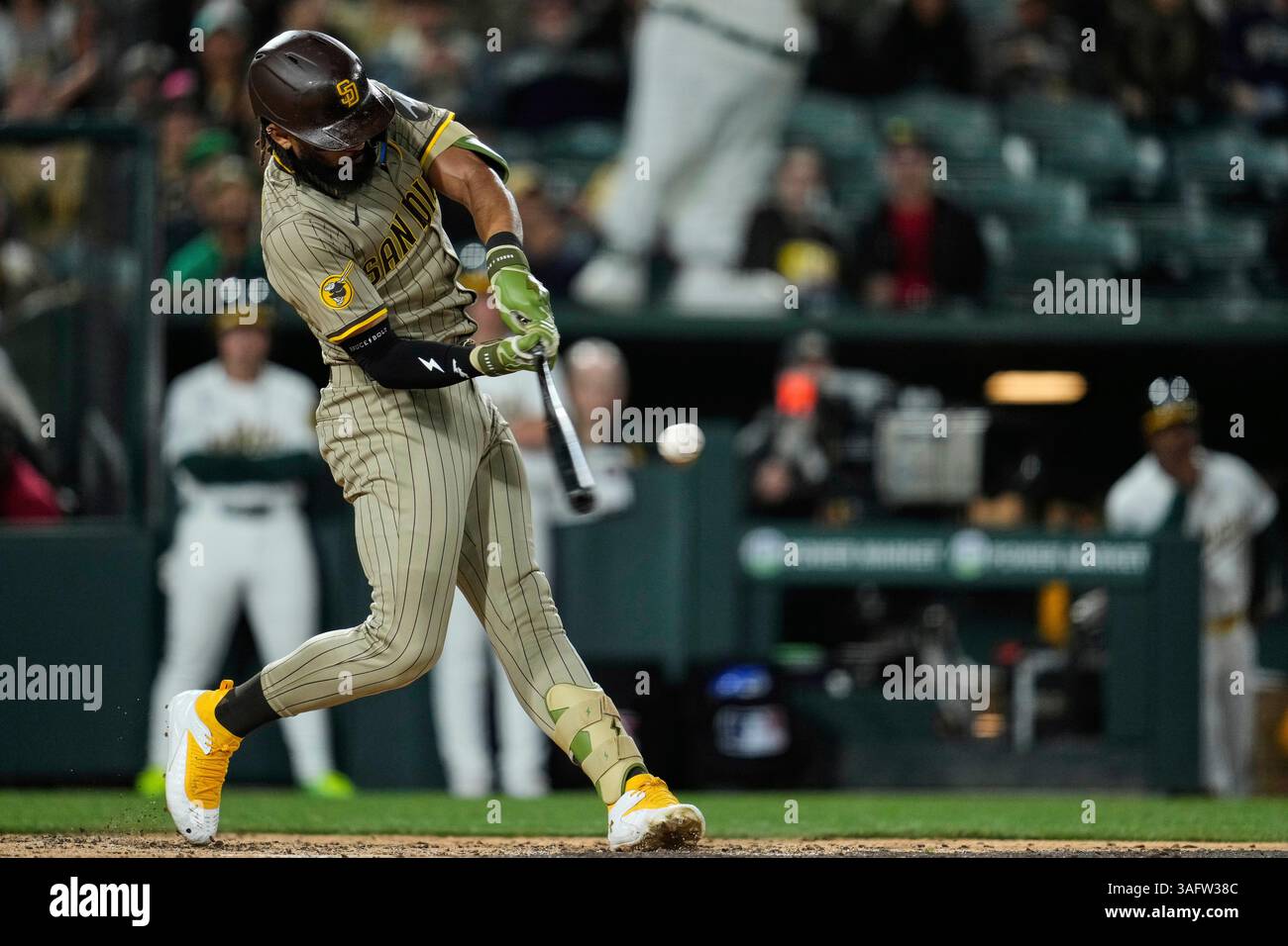 Tatis Jr. House San Diego Padres' Fernando Tatis Jr. hits a solo home run during the ...