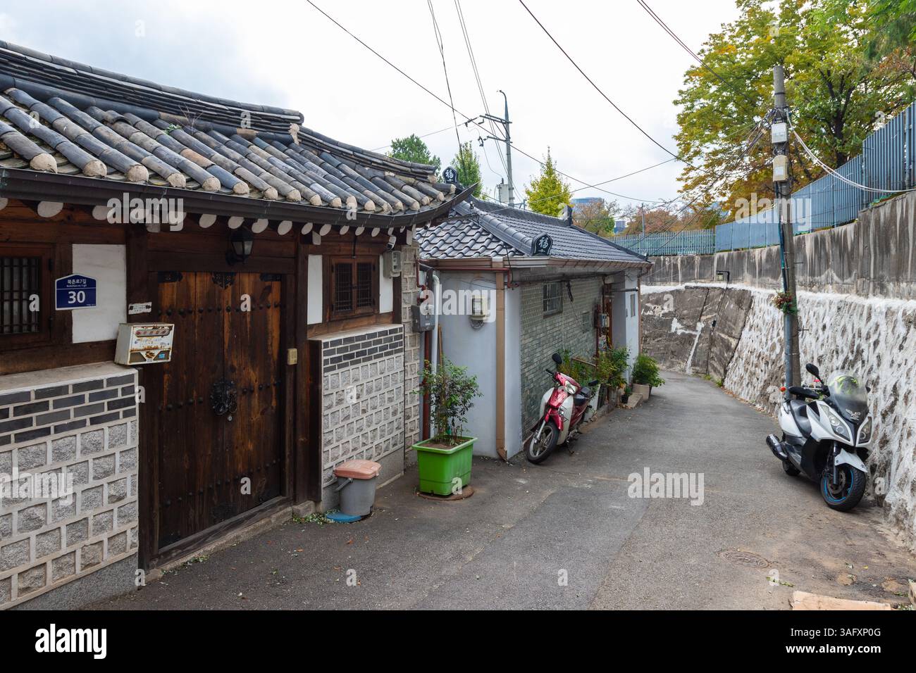 Bukchon Hanok Village is a residential neighborhood in Jongno District ...