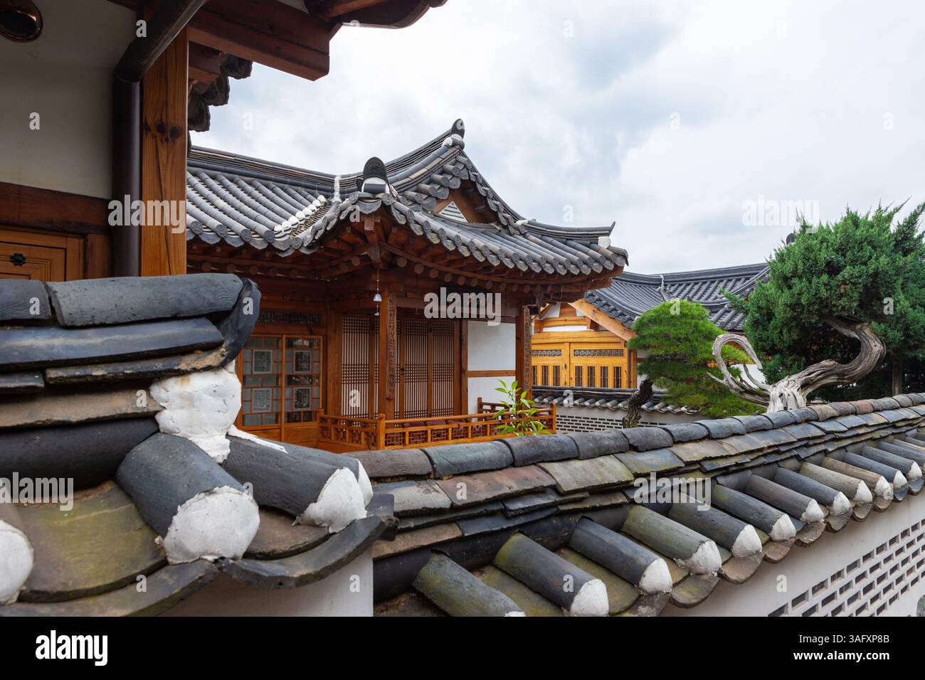 Bukchon Hanok Village is a residential neighborhood in Jongno District ...