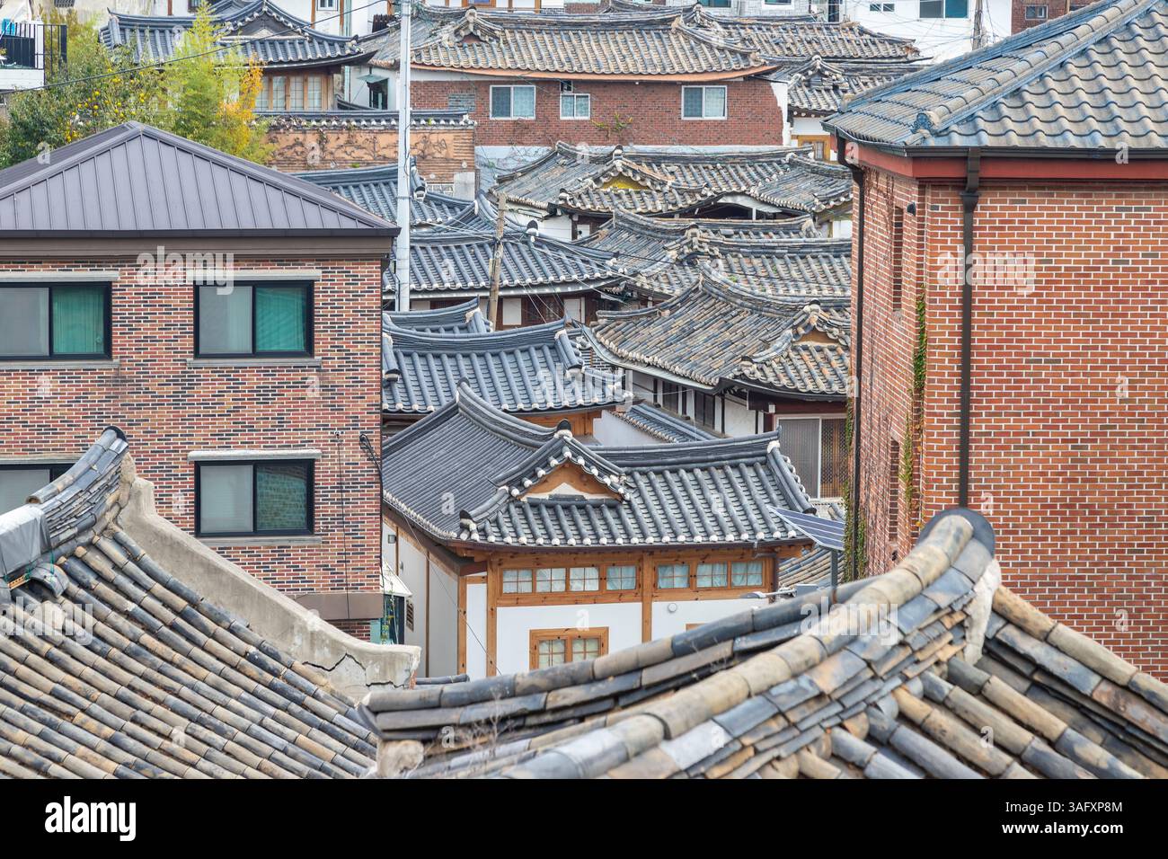 Bukchon Hanok Village is a residential neighborhood in Jongno District ...
