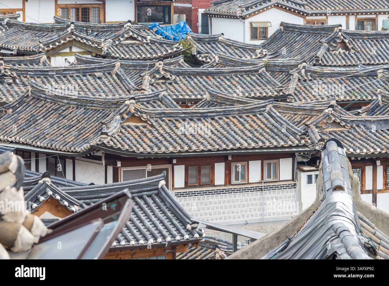 Bukchon Hanok Village is a residential neighborhood in Jongno District ...