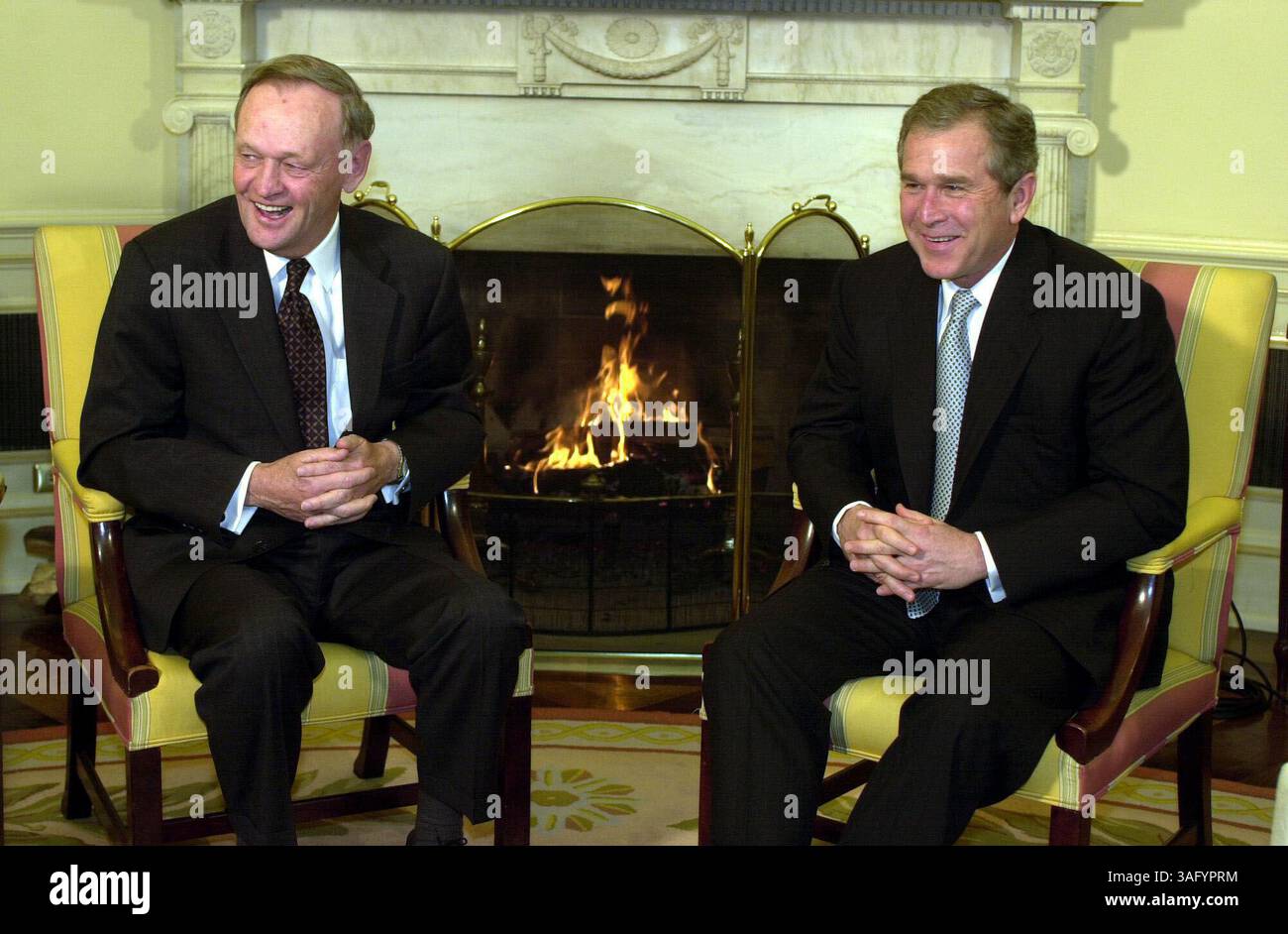 Canadian prime minister jean chretien hi-res stock photography and