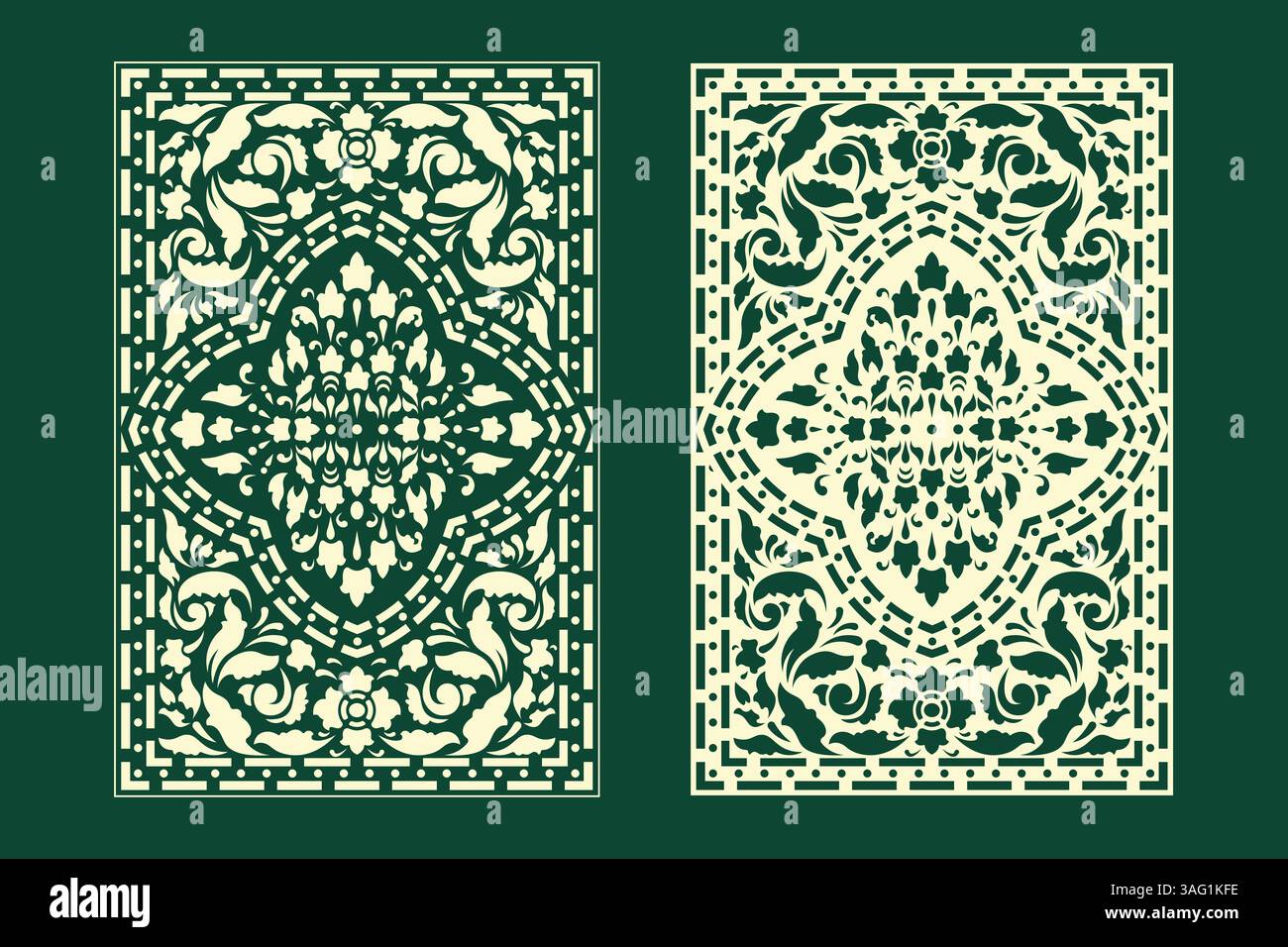 Kbach Khmer Vector, Khmer Ornament. Stock Vector