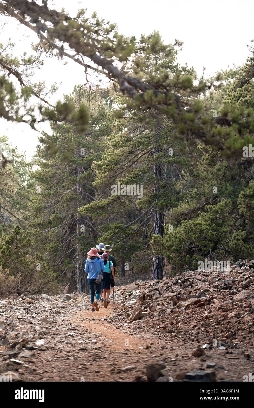 Hikers enjoying peaceful walk hi-res stock photography and images - Alamy
