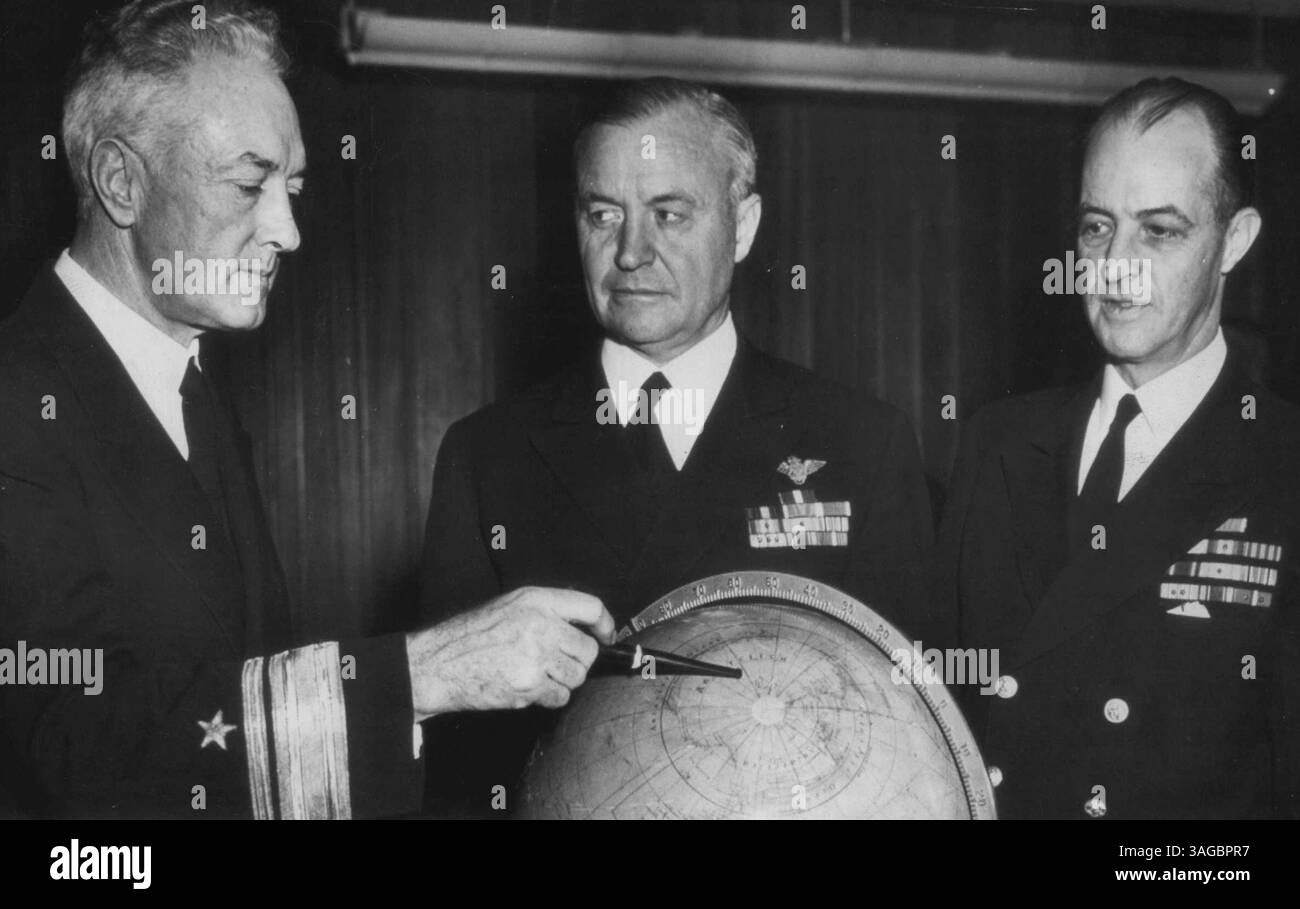 Byrd Points The Way Rear Adm Richard Evelyn Byrd Left Uses A Pipe byrd-points-the-way-rear-adm-richard-evelyn-byrd-left-uses-a-pipe
