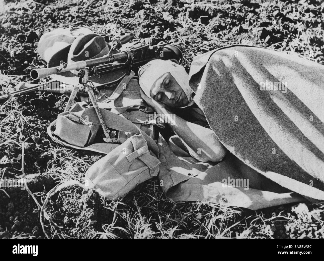 Retro photo of a french soldier Black and White Stock Photos & Images ...