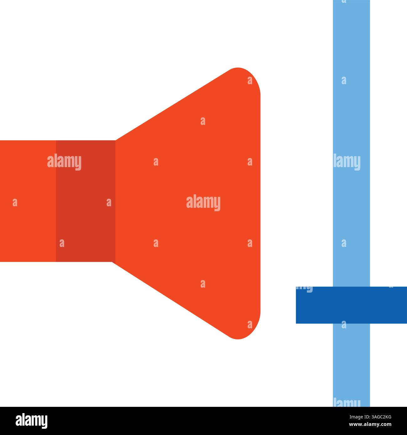 Change Music Volume icon vector image. Suitable for mobile apps, web apps and print media. Stock Vector