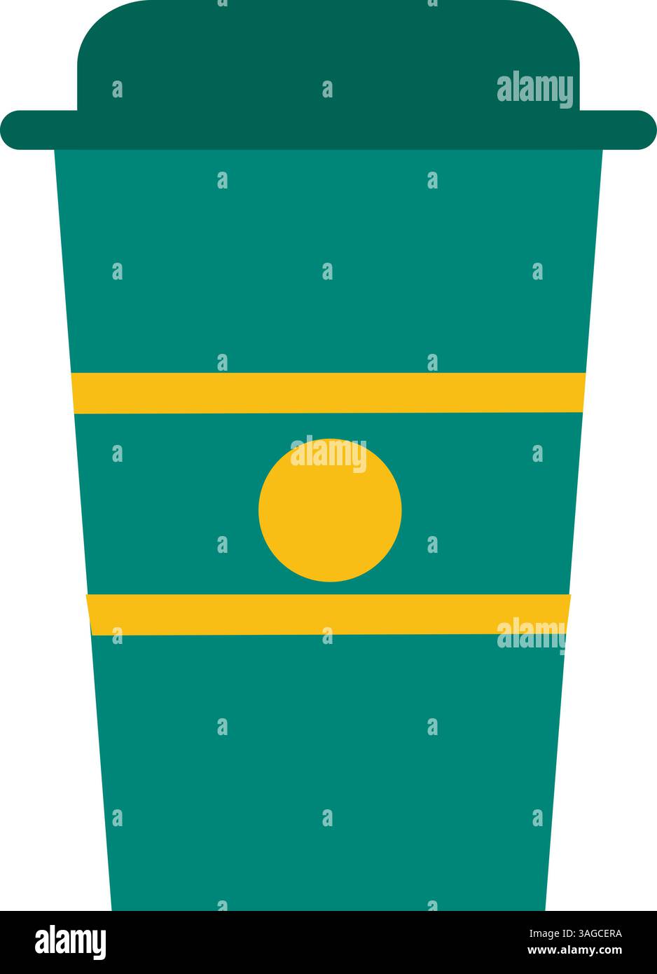 Coffee Cup icon vector image. Suitable for mobile apps, web apps and print media. Stock Vector