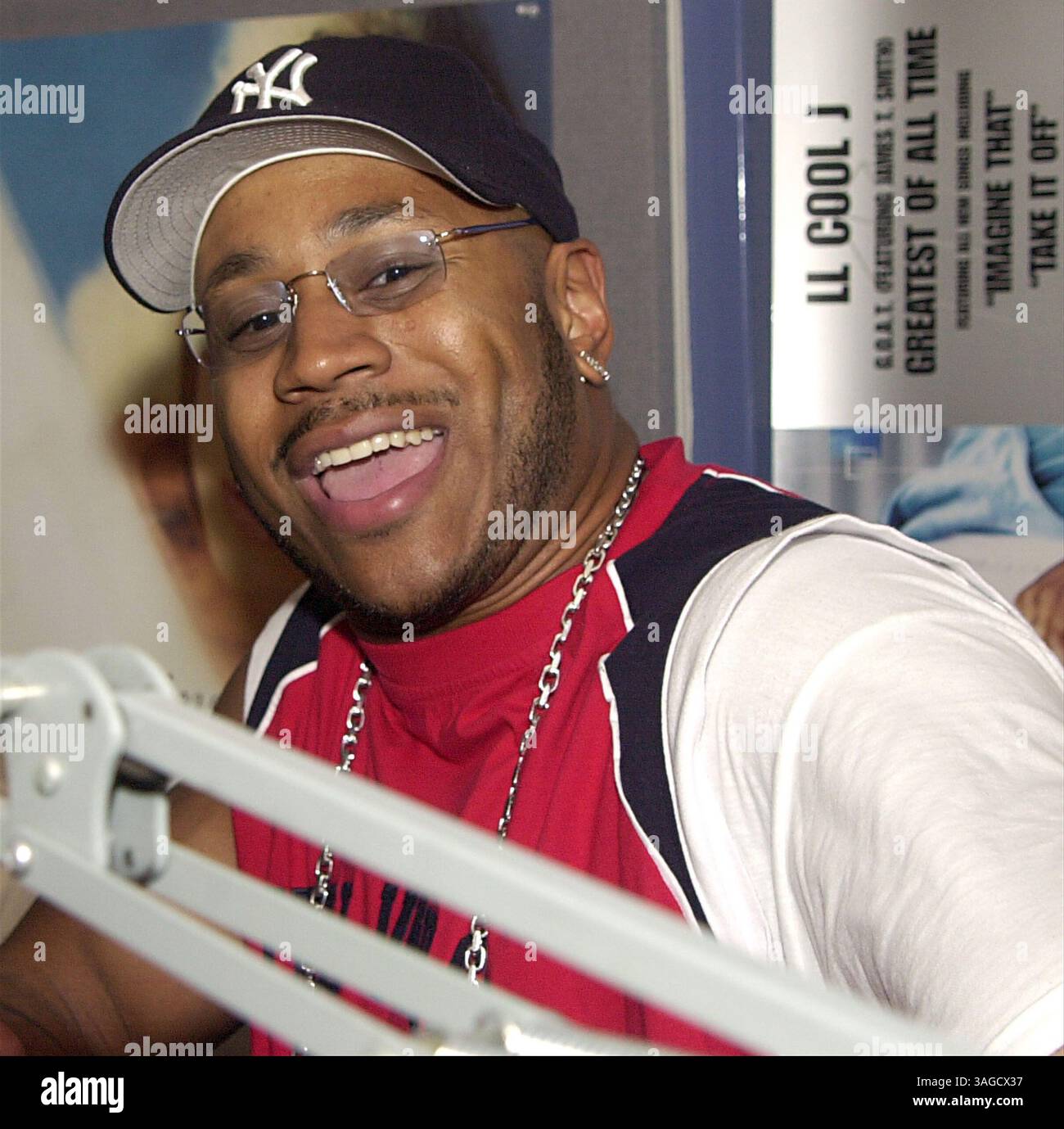 Sep 13, 2000; Boston, MA, USA; Rapper actor LL COOL J promotes new ...