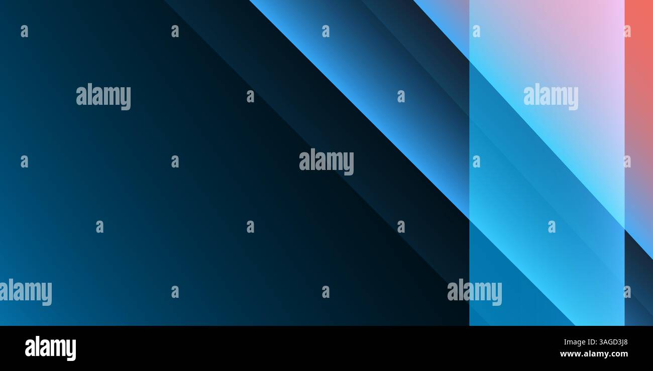 Abstract background featuring a smooth blue gradient with overlapping ...