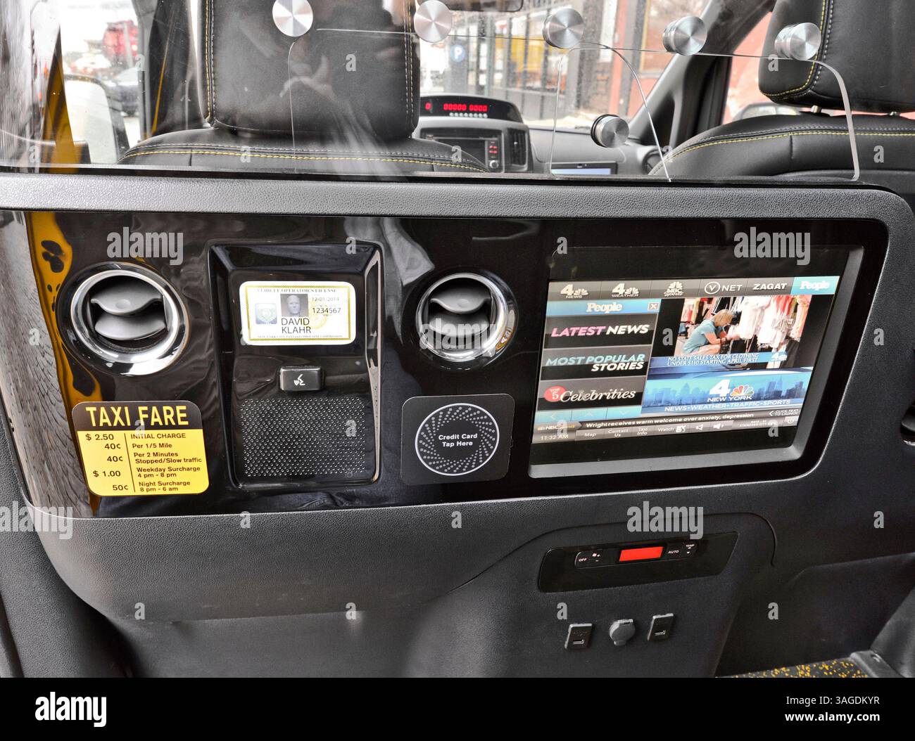 Taxi of tomorrow for new york hi-res stock photography and