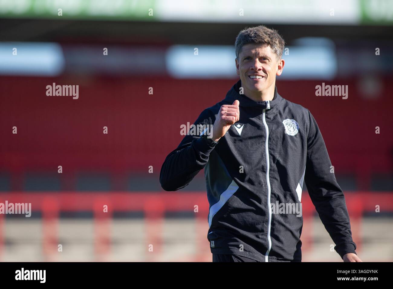 Alex Revell, football, soccer manager whilst head coach at Stevenage ...