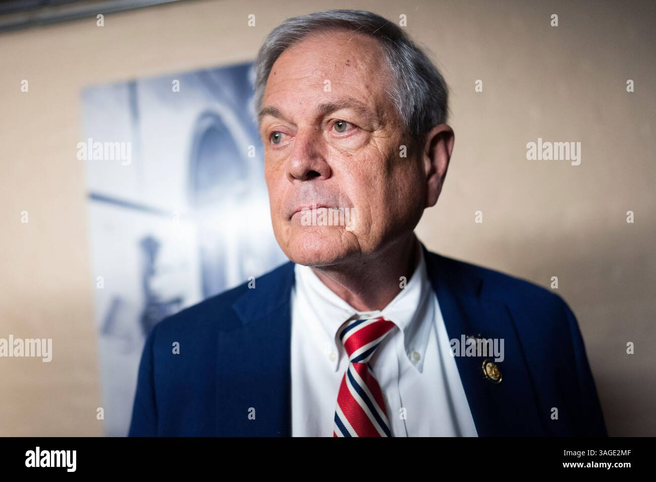 Republican Reporters UNITED STATES - APRIL 8: Rep. Ralph Norman, R-S.C., talks with ...