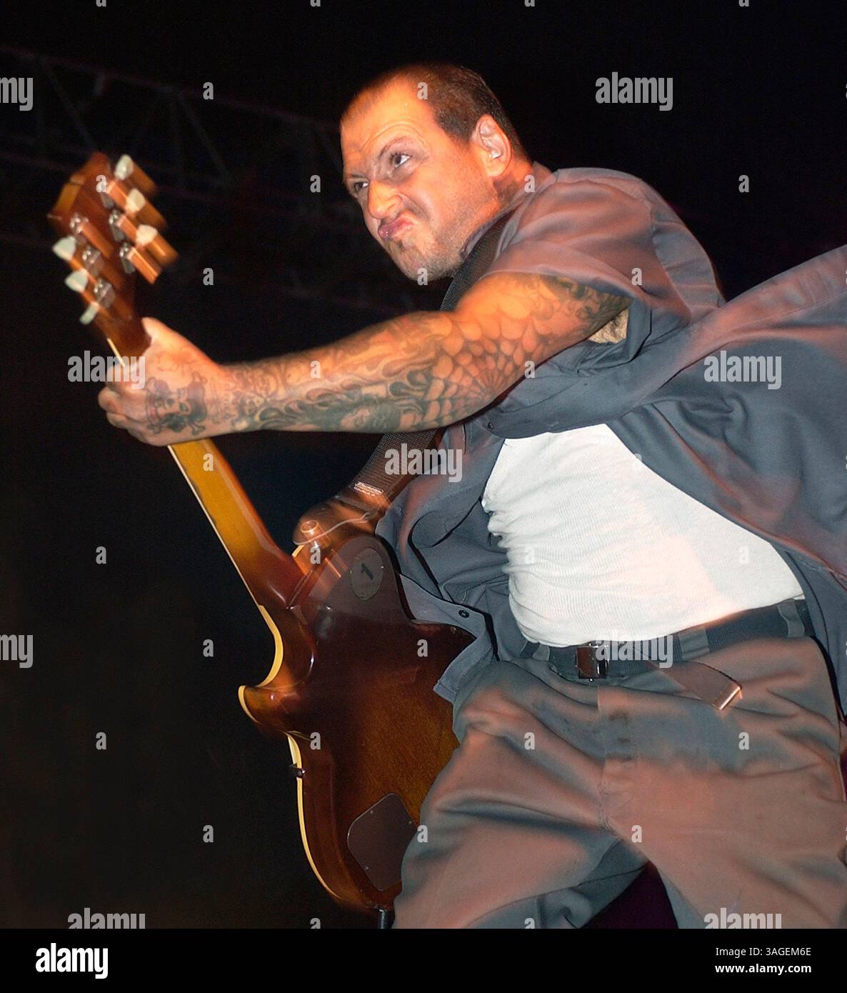 Mike Ness Social Distortion performing 2008 Stagecoach Country