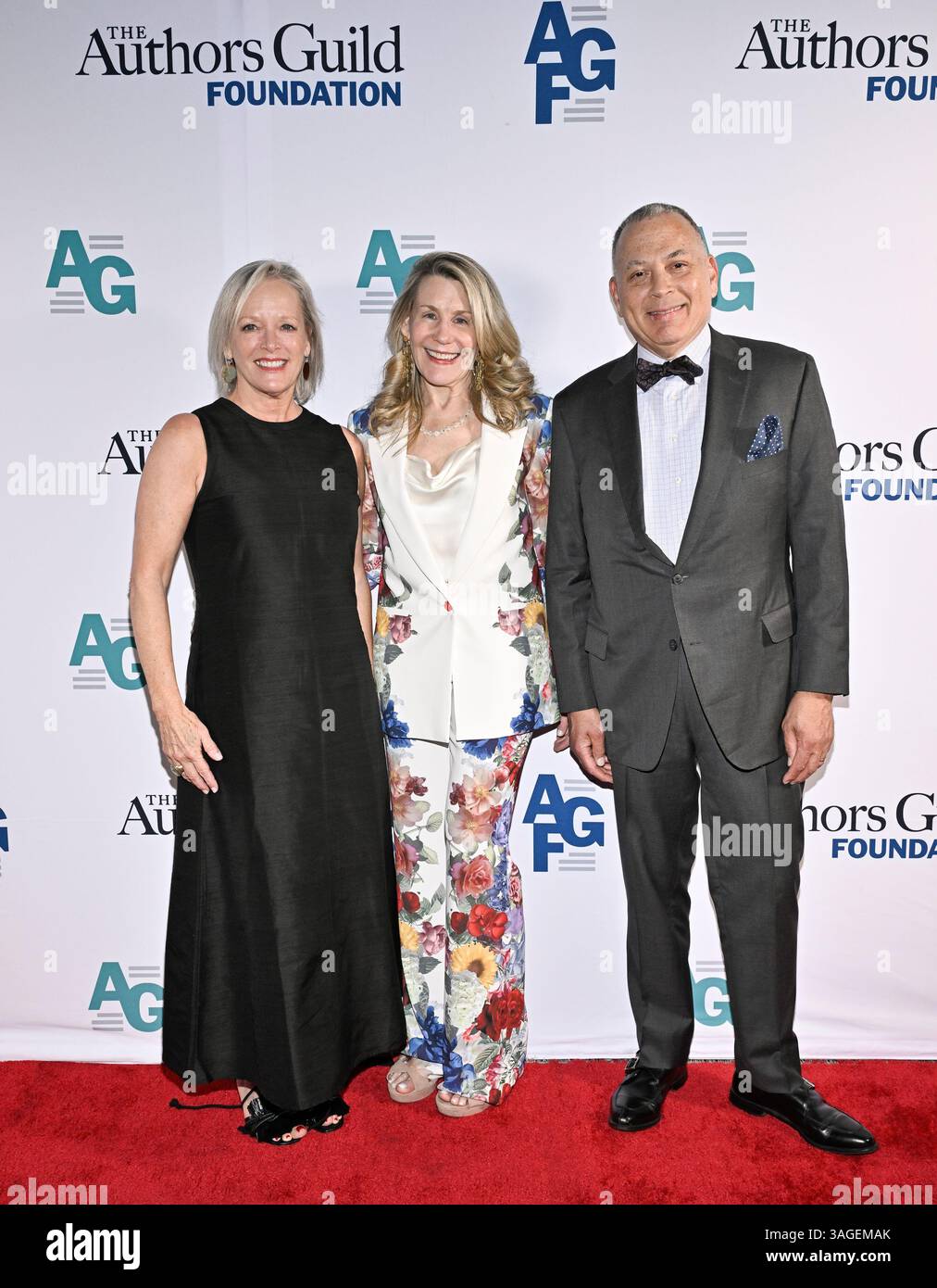 Deborah K. Wilson, left, Mary Rasenberger and W. Ralph Eubanks attend ...
