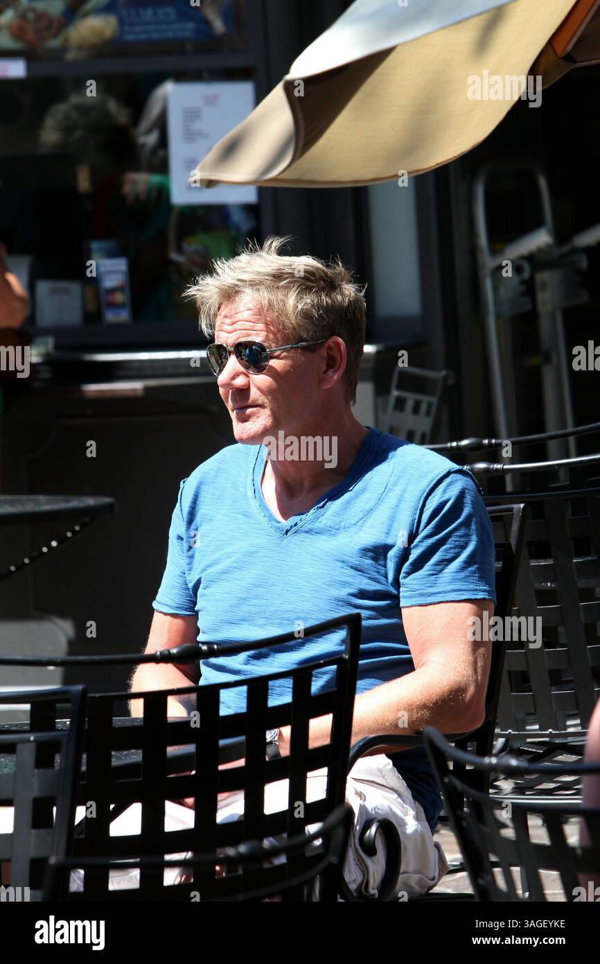 Chef Ramsay Old Aug. 08, 2012 - Los Angeles, California, U.S. - Chef GORDON RAMSAY out ...