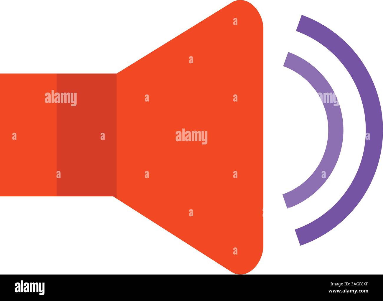 Full Volume icon vector image. Suitable for mobile apps, web apps and print media. Stock Vector