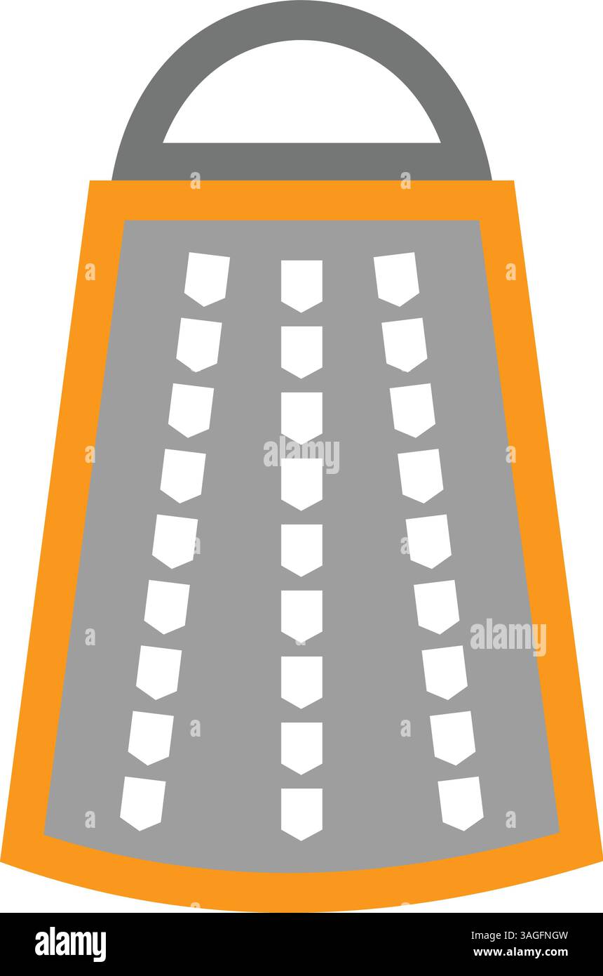 Grater icon vector image. Suitable for mobile apps, web apps and print media. Stock Vector