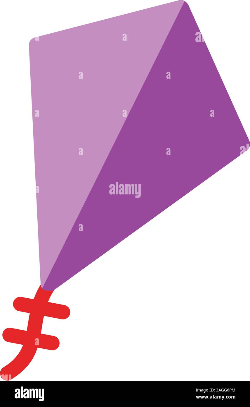 Kite icon vector image. Suitable for mobile apps, web apps and print media. Stock Vector