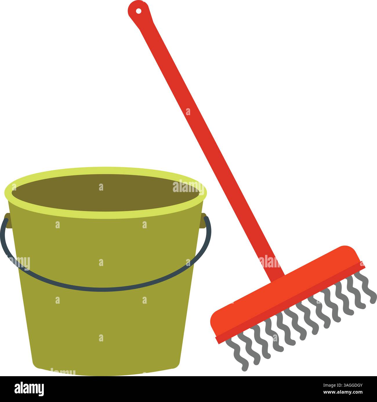 Mopping icon vector image. Suitable for mobile apps, web apps and print media. Stock Vector