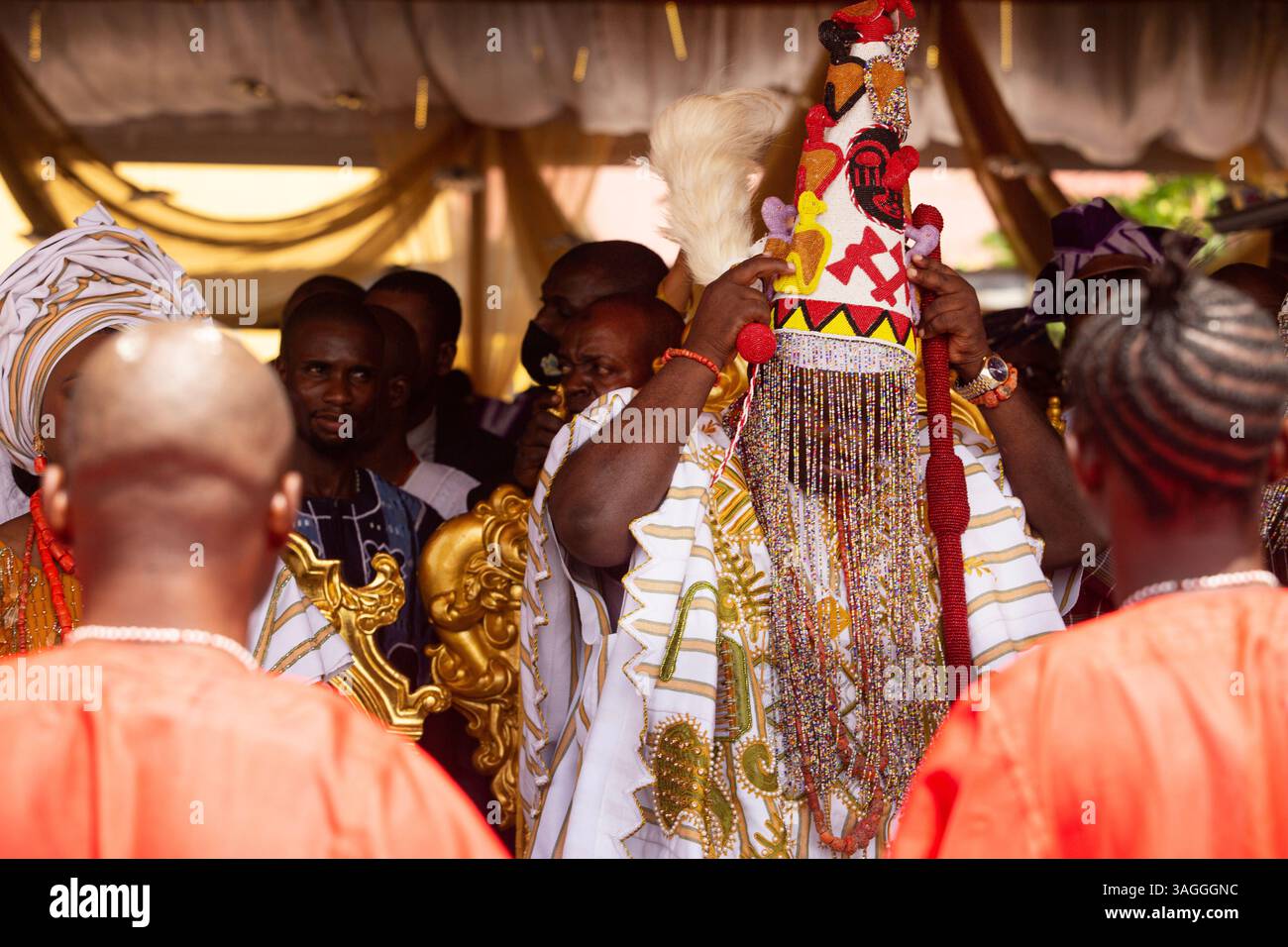His Imperial Majesty Iku Baba Yeye Oba Abimbola Akeem Owoade 1 During