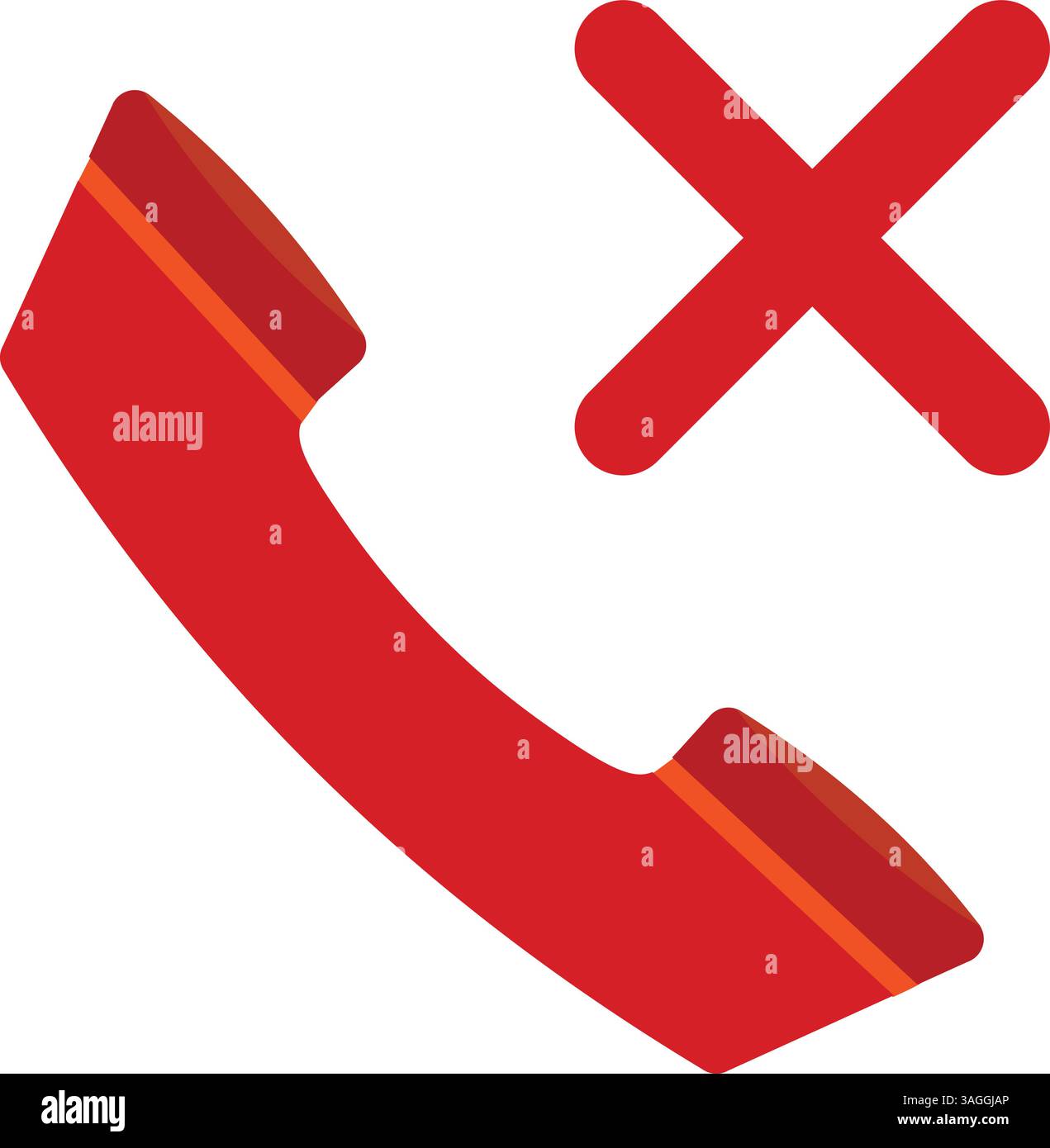 No Calls icon vector image. Suitable for mobile apps, web apps and print media. Stock Vector