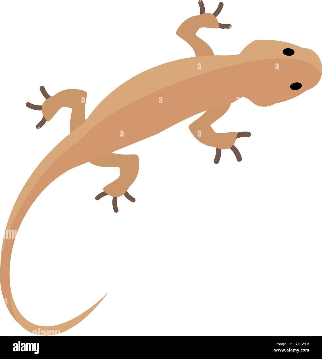 Pet Lizard icon vector image. Suitable for mobile apps, web apps and print media. Stock Vector