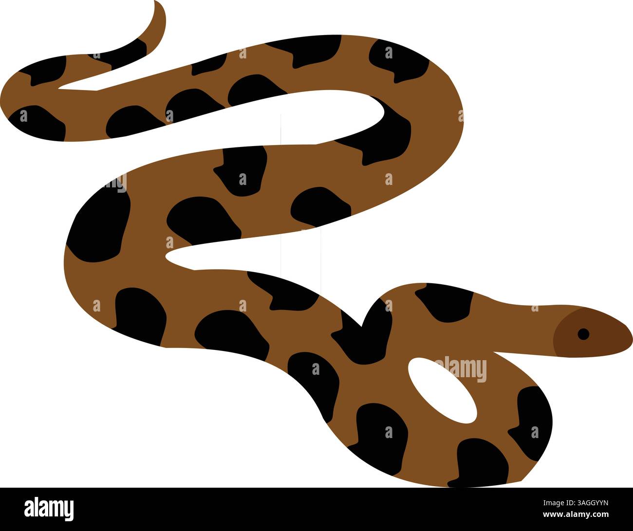 Pet Snake icon vector image. Suitable for mobile apps, web apps and print media. Stock Vector
