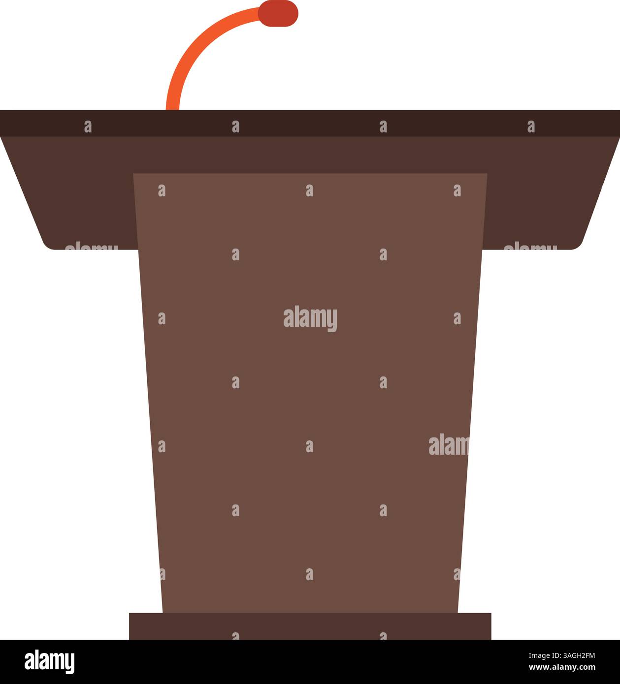 Podium icon vector image. Suitable for mobile apps, web apps and print media. Stock Vector