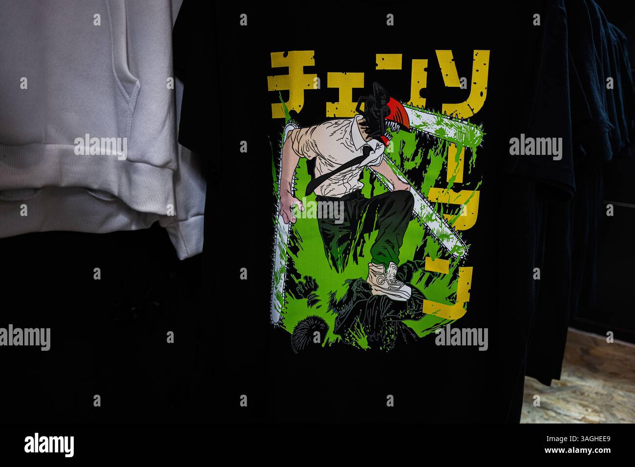 Drawing chainsaw man in hi-res stock photography and images - Alamy