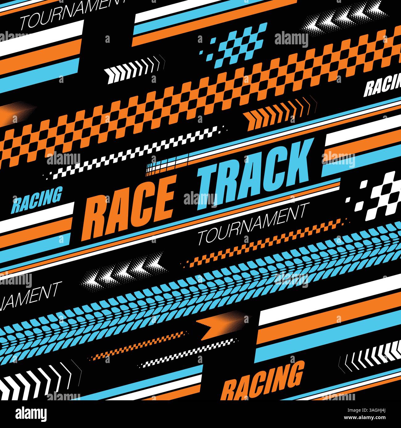 Sport colourful racing lines Stock Vector