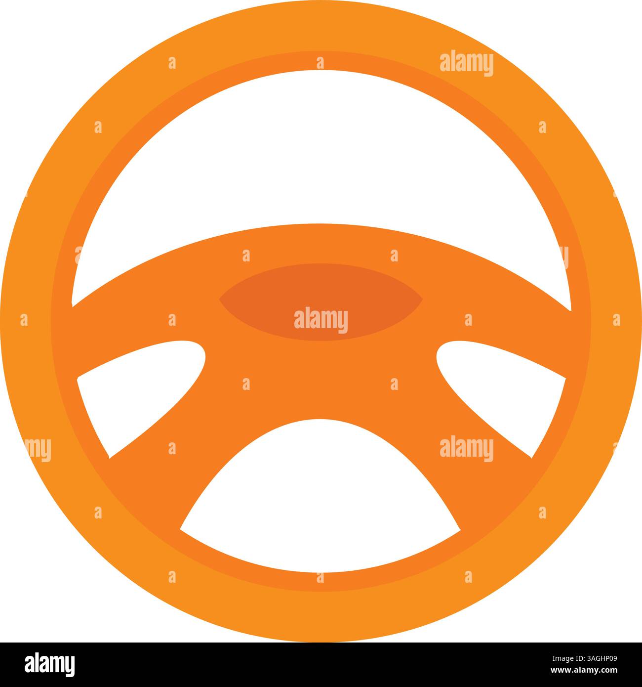 Steering Wheel icon vector image. Suitable for mobile apps, web apps and print media. Stock Vector