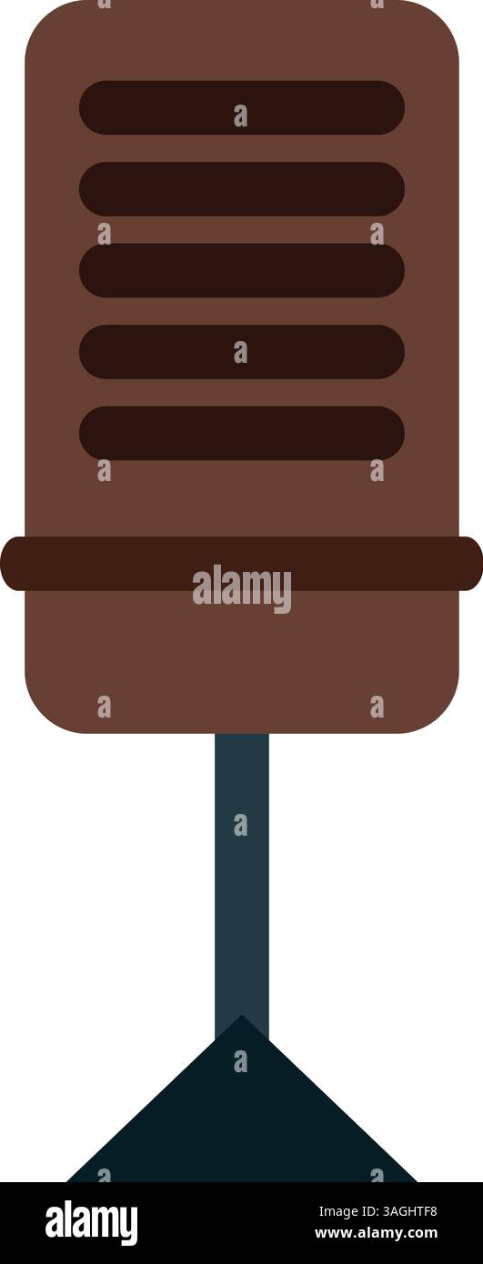 Table Mic icon vector image. Suitable for mobile apps, web apps and ...