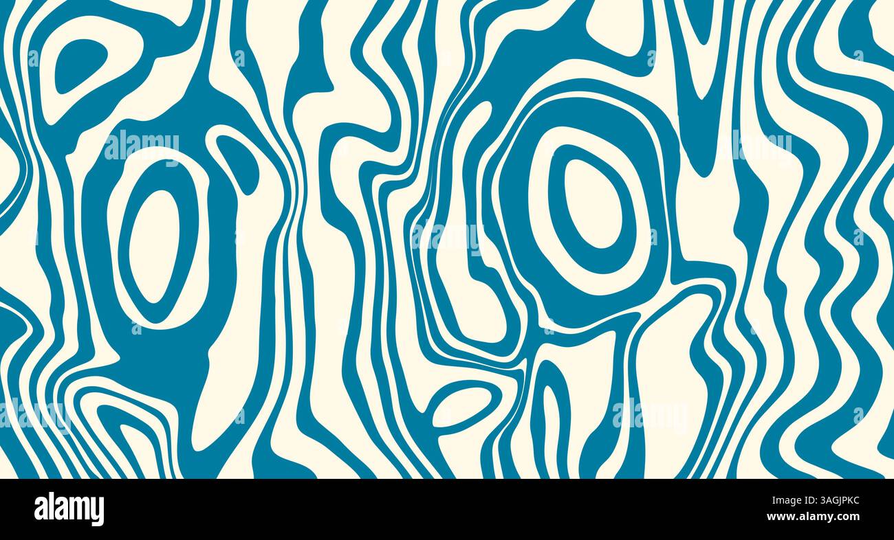 Abstract, liquid wild animal pattern. Vector illustration. Stock Vector