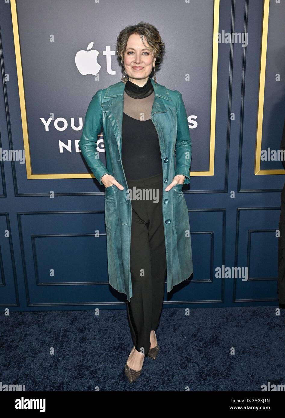 Jennifer Mudge attends the Apple TV+ premiere of "Your Friends