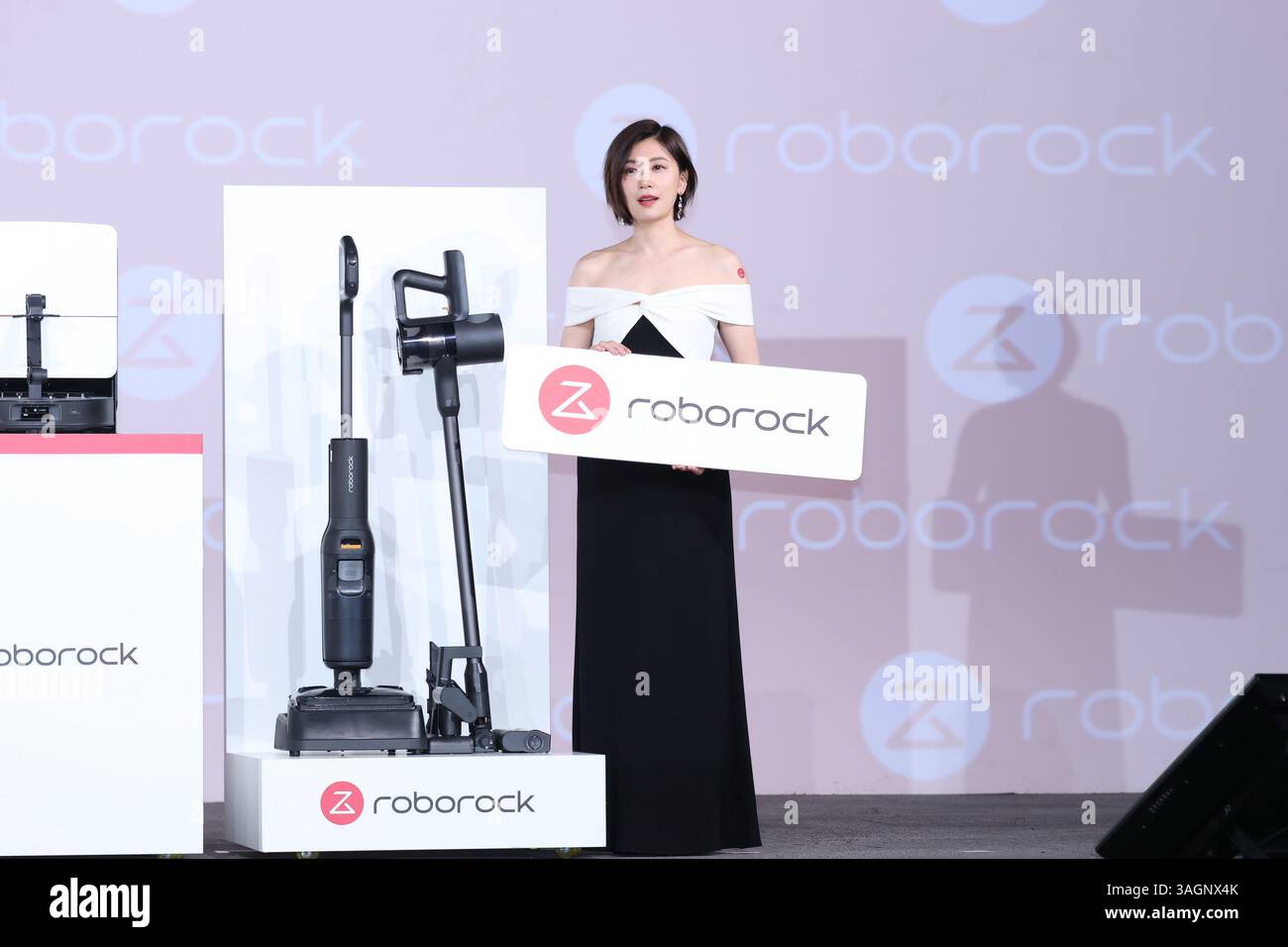 TAIPEI, CHINA - APRIL 8, 2025 - Actress Alyssa Chia attends the launch ...
