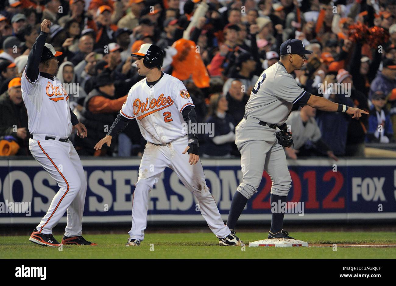 Third base coach signal hi-res stock photography and images - Alamy