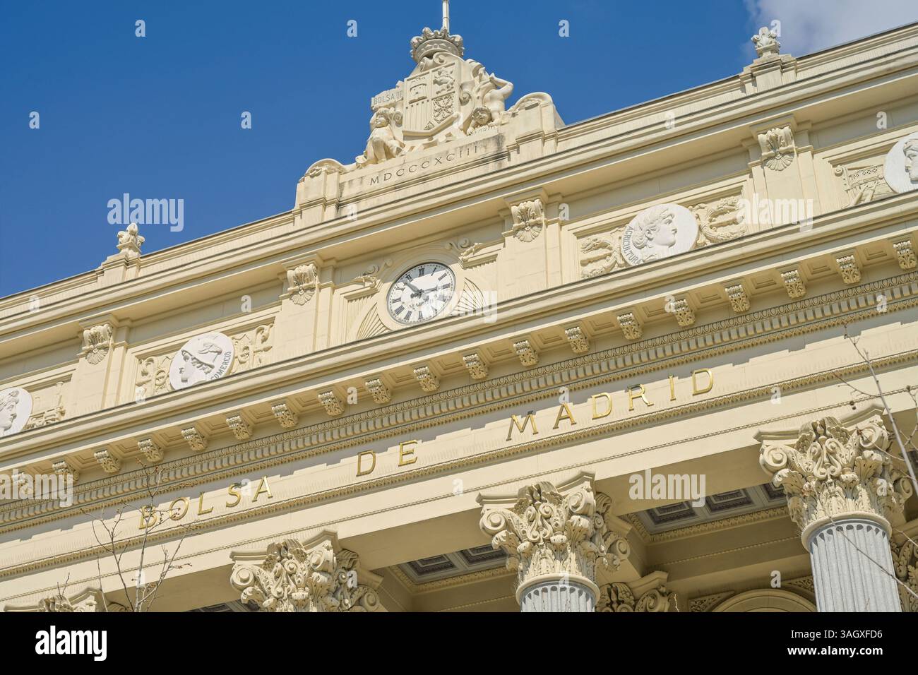 Madrider Börse, Bolsa de Madrid, El Palacio de la Bolsa, Plaza de la